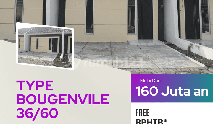 Rumah Type 36/60 Bougenville (Subsidi) Blok A1 Grati Dekat Tol