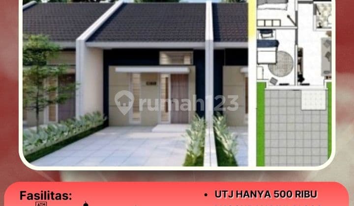 Rumah Type Wahid 30/60 Blok B3 no 4 Rumah Premium Harga Santai