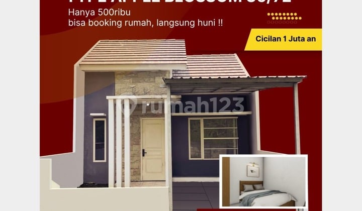Rumah Cicilan Ringan – Apple Blossom B1-12