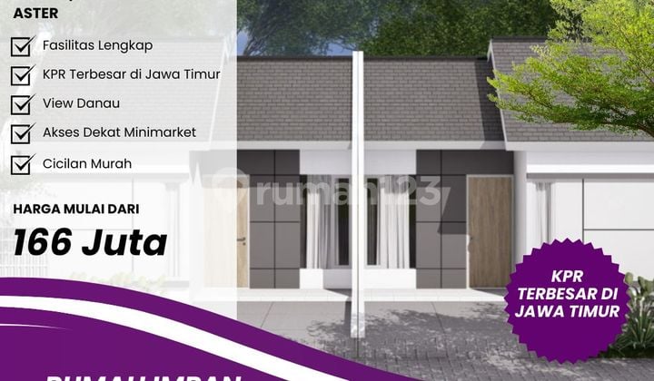 Rumah Type Aster 36/60 Blok G1 - Rumah Modern UTJ Cuma 100k