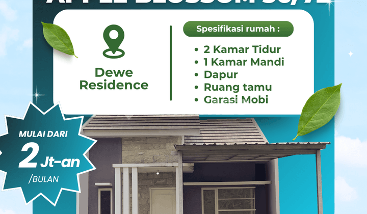 Type 36/72 Apple Blossom Blok B1-26, Dekat Fasilitas Umum