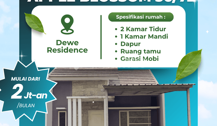 Type 36/72 Apple Blossom Blok B1-26, Dekat Fasilitas Umum