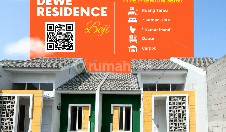 Rumah di Pasuruan 5 Menit dari PIER Type PREMIUM 36/60 Blok C2