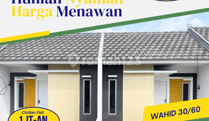 Rumah murah Type WAHID 30/60 Blok A8/03– Hemat Biaya 10 Juta an
