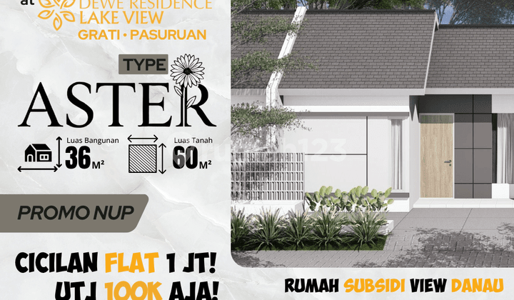 Rumah Idaman Harga Terjangkau di Dewe Residence Lake View