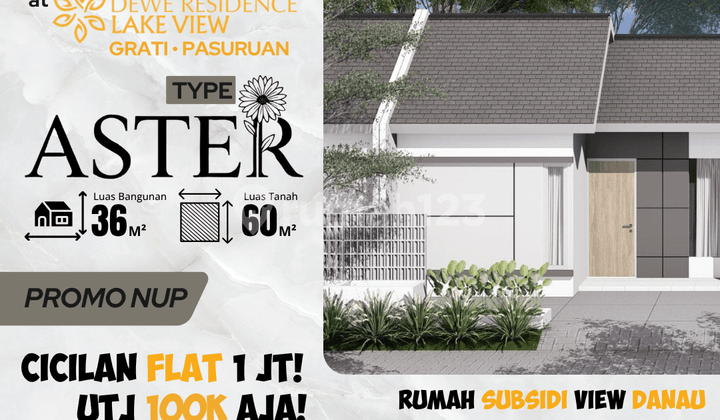 Rumah Idaman Harga Terjangkau di Dewe Residence Lake View