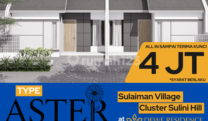 Rumah Murah Pasuruan Type Aster Dekat Fasilitas Pendidikan