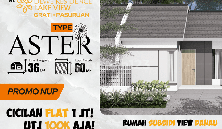 Rumah View Danau Harga 166 Juta All In Sampai Kunci