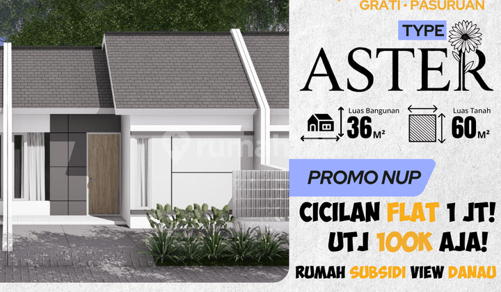 Harga 166 Jutaan, Cicilan 1 Jt-an. Cluster Sulaiman & Sulini Hills Grati.