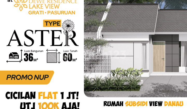 "Rumah Modern Kejayan Pasuruan, 2KT Siap Huni & DP 0%"