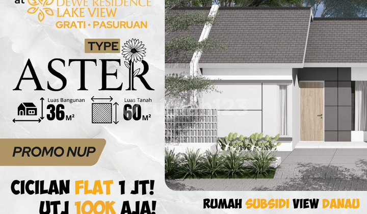 Bayar UTJ 100 Ribu Langsung Booking Rumah Impianmu!