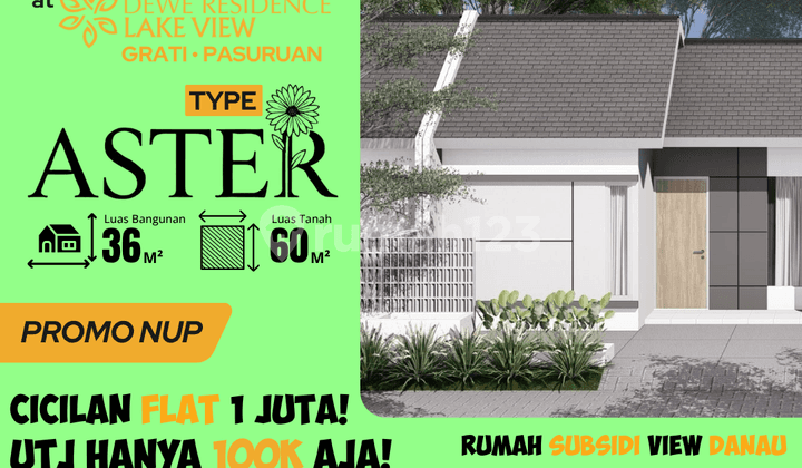 Rumah Aster 36/60 Pasuruan - Unit Siap Huni