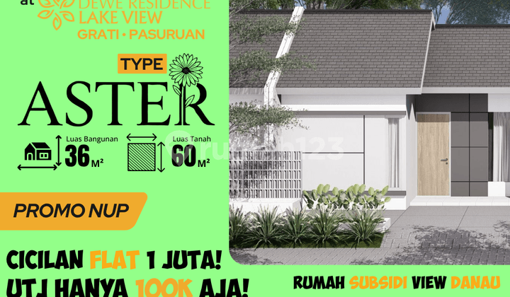 Rumah Aster 36/60 Pasuruan - Unit Siap Huni