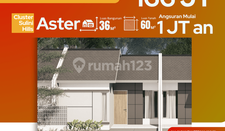 Grati Pasuruan House, 166M, No Down Payment, Complete SHM