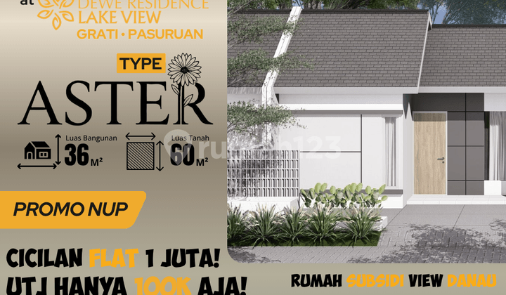 Rumah Modern Type Aster, Hanya 1 Jam Ke Bromo