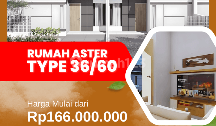 Hunian Aster 36/60 Grati, Cicilan 1 Juta, Proses Cepat