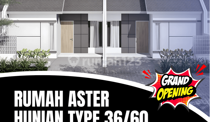 Aster 36/60 House in Grati, Installment 1 Million/Month, No Down Payment