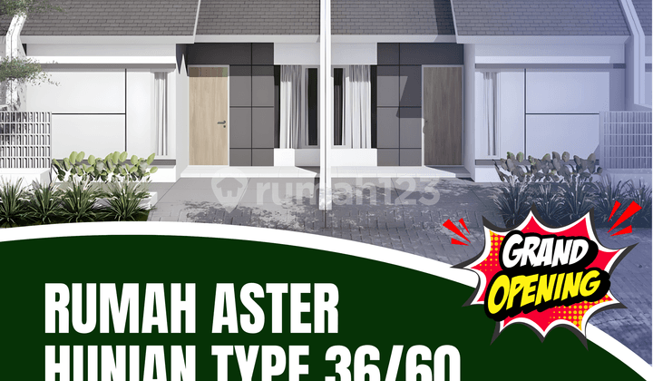 Rumah Murah Tipe 36/60 Grati Pasuruan, Cicilan 1Juta/Bulan