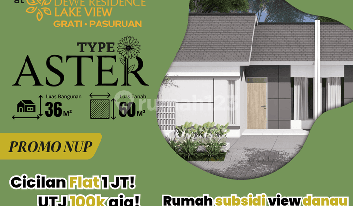 Tipe Aster 36/60 Rumah Nyaman Harga Terjangkau