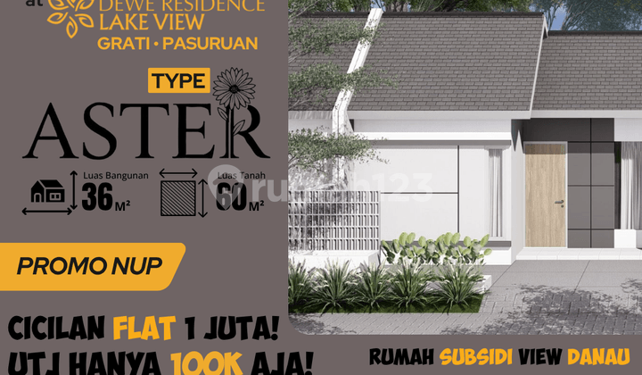 Rumah Aster 36/60 Pasuruan - 5 Menit dari Sarana Pendidikan