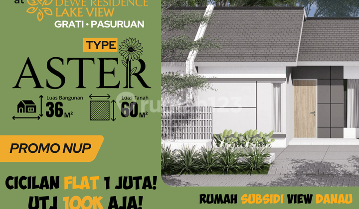 PROMO Affordable Aster Type 36/60 House Super Strategic Location