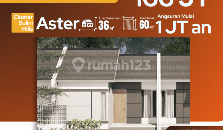 Rumah Murah Grati, Harga 166Jt, Dekat Tol & Fasilitas
