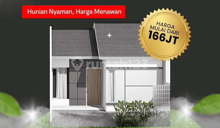 Rumah Baru Grati Pasuruan 166 Jt, Booking Cuma 100 Ribu