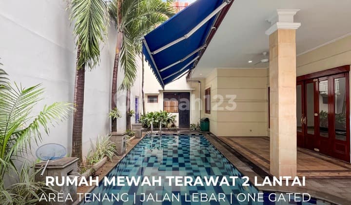 Rumah Mewah Terawat Kebayoran Baru Near Senopati Scbd Blok M