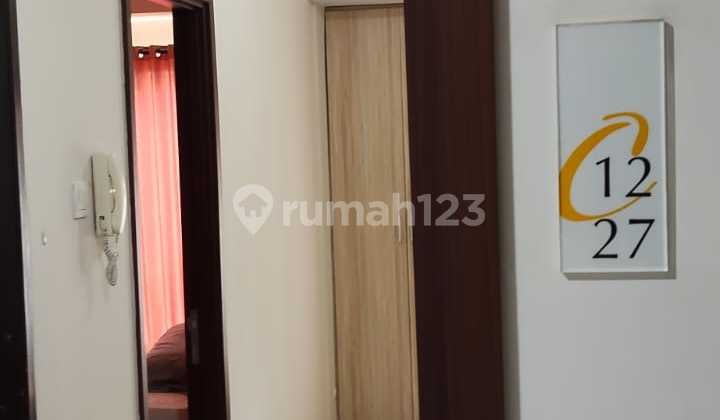 Disewa !! Apt Scientia, 1 BR, 1 KM, Furnished, View Pool, Gs