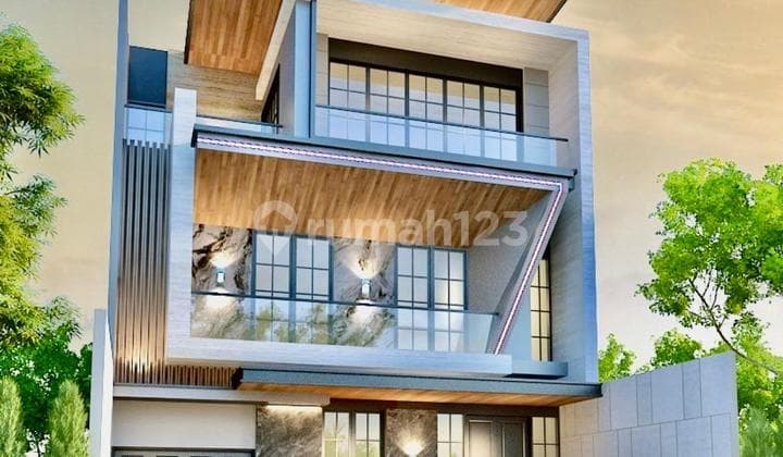 Dijual Rumah Alam Hijau Citraland 4Kt Rooftop Modern Minimalis Baru