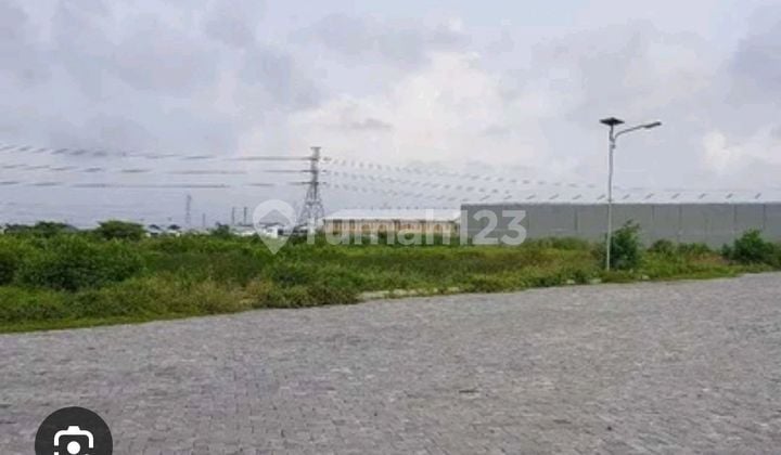 Quick Sale: Warehouse Land in Romokalisari Surabaya, Compact Fill, Already Paved, Access Near Toll Road