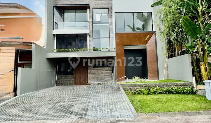 Dijual Rumah Emerald Mansion Modern Minimalis Citraland Semi Furnish