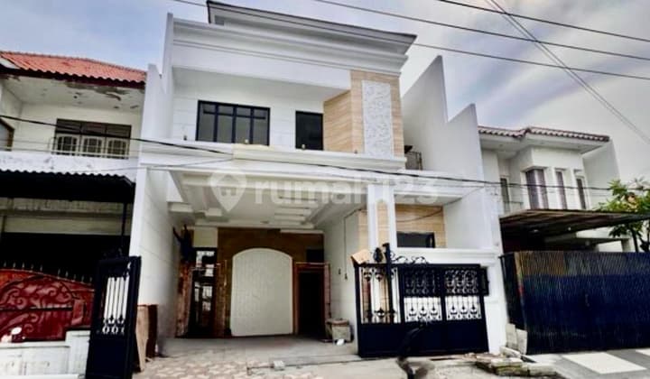 Dijual Rumah Babatan Pantai Surabaya 4Kt Semi Klasik Kenjeran Pakuwon