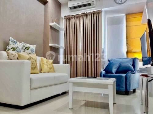 For Rent Tanglin Apartment 2BR Converted to 1BR Furnished 12th Floor Pakuwon Mall