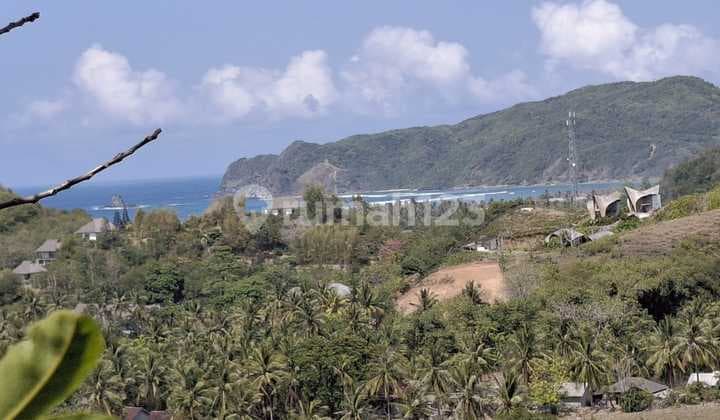 For Sale 13,600 m² Land in Mawun, Central Lombok with Sea View