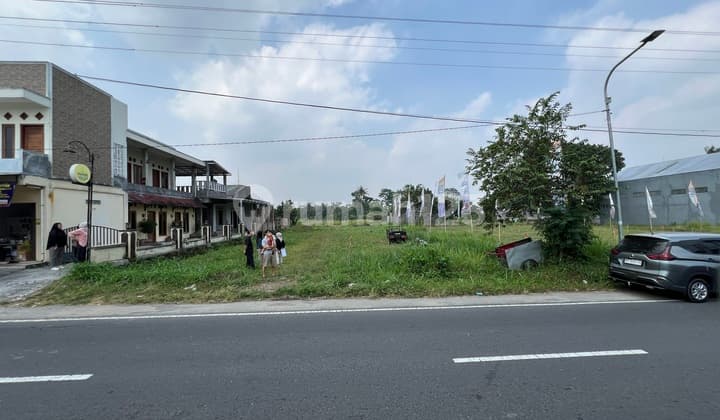 Tanah SHM Jl Pandowoharjo, Strategis ke Kota Jogja Cicilan 0%
