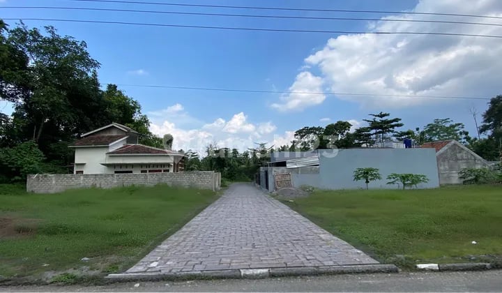 Tanah SHM Sleman Siap AJB Strategis Dekat Pasar Jangkang
