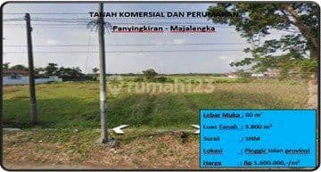 Tanah Komersial Dan Perumahan