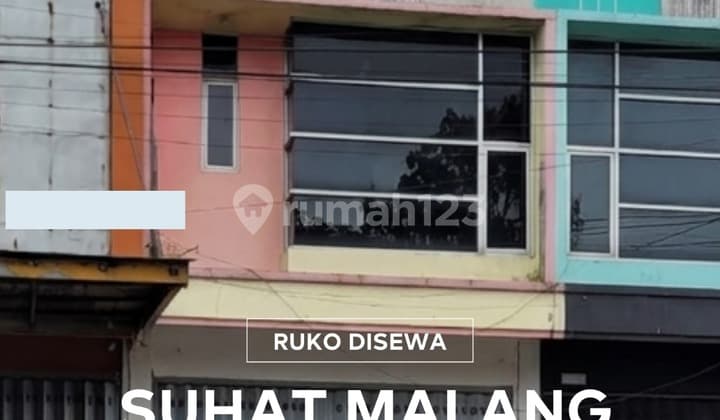 Disewakan Ruko di Area Kampus Jalan Candi-Candi, Suhat Malang