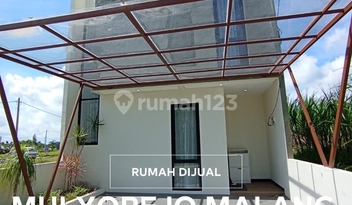 Rumah 2 Lantai Hanya 10 Menit ke Cybermall, Malang City Point