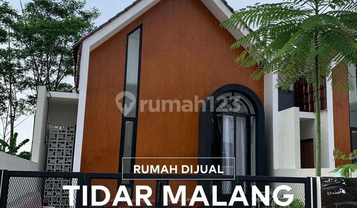 Rumah Design Minimalis Modern Dekat Tidar, Dieng Malang
