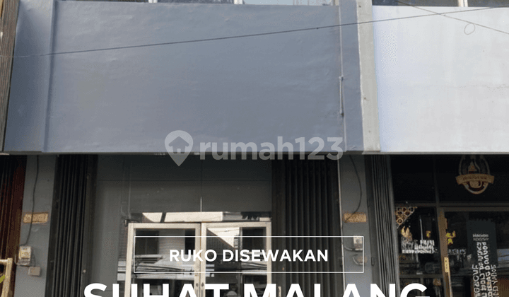 Ruko Disewa 3 Lantai Parkir Luas di Suhat Kota Malang