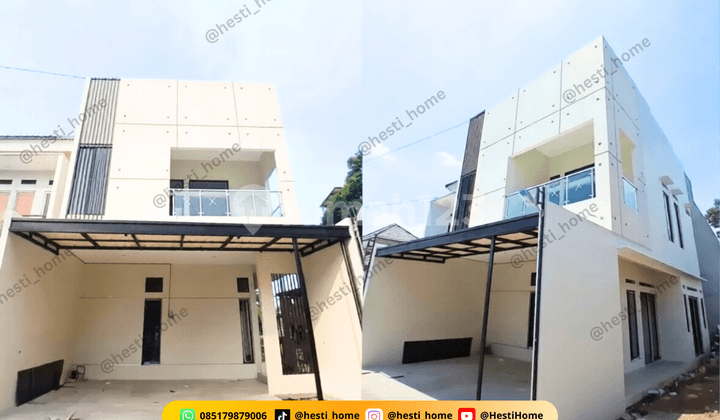 Rumah 2 Lantai Tembalang, 5 Menit ke Undip & Tol Banyumanik Bebas Request Desain