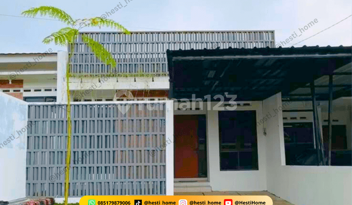 Rumah Siap Huni View Pegunungan Ungaran Minibar Free Canopy & Kitchen Set Cluster Rfid Harga 350jt