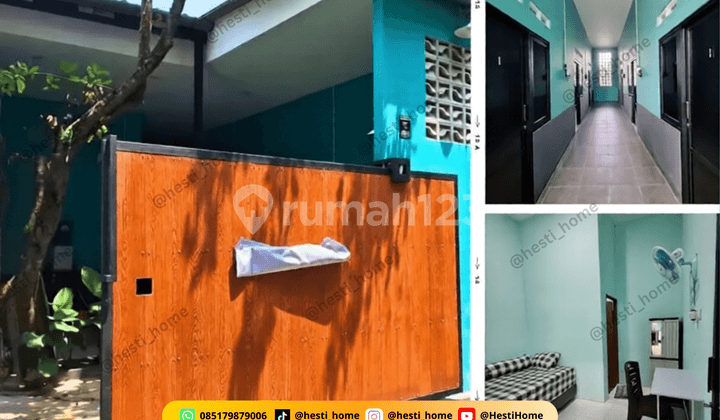 Investasi Aman Area Kampus, Kos Baru Full Furnished Gunungpati 8 Kamar Km Dalam Dekat Unwahas