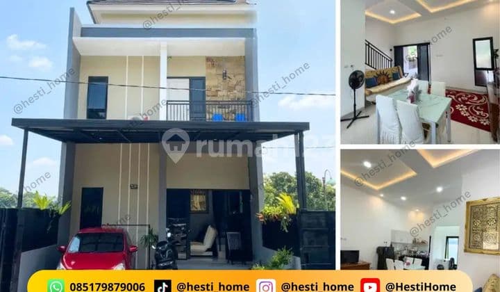 Corner House 2 Floors View of Mount Ungaran Ready to Move In Plenty of Bonuses