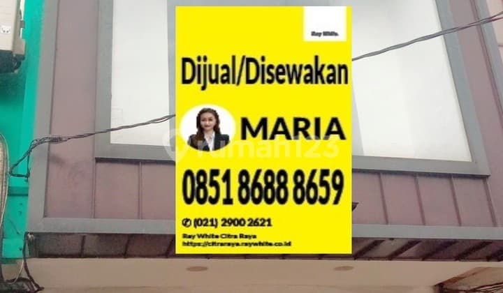 For Rent: Shophouse in Front of Citra Raya Gate, Strategic Location