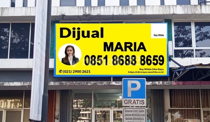 Jual Ruko 3 Lantai Siap Usaha di Grand Boulevard Ramai Pengunjung