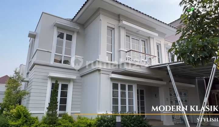 Corner House 2 Floors in Alicante Cluster, Gading Serpong, South Tangerang
