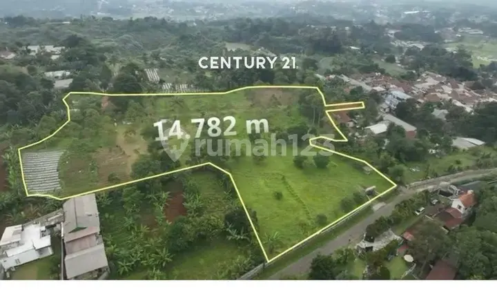 Productive Land Lot Facing Main Road in Bogor Nd 18119